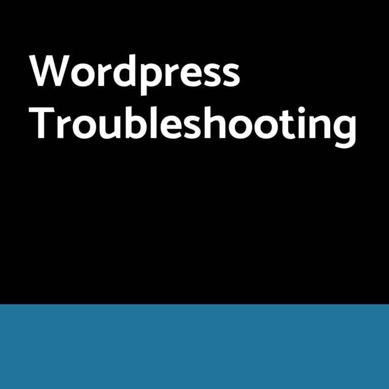 WordPress Fixes & Troubleshooting