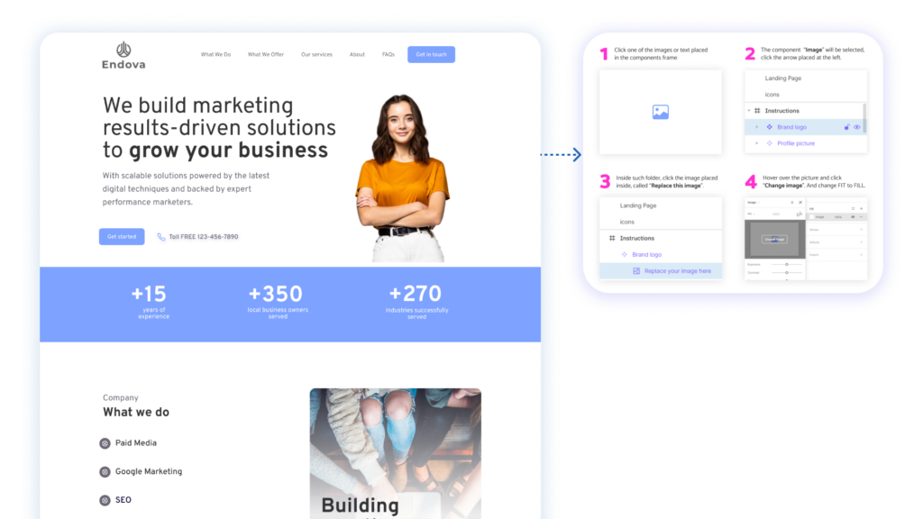 Agency Starter kit Make changes within seconds IMG