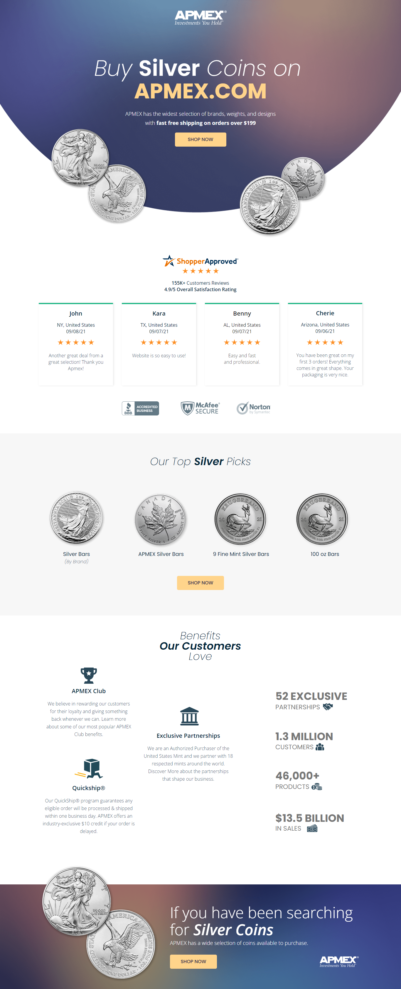 APMEX - Silver Coins