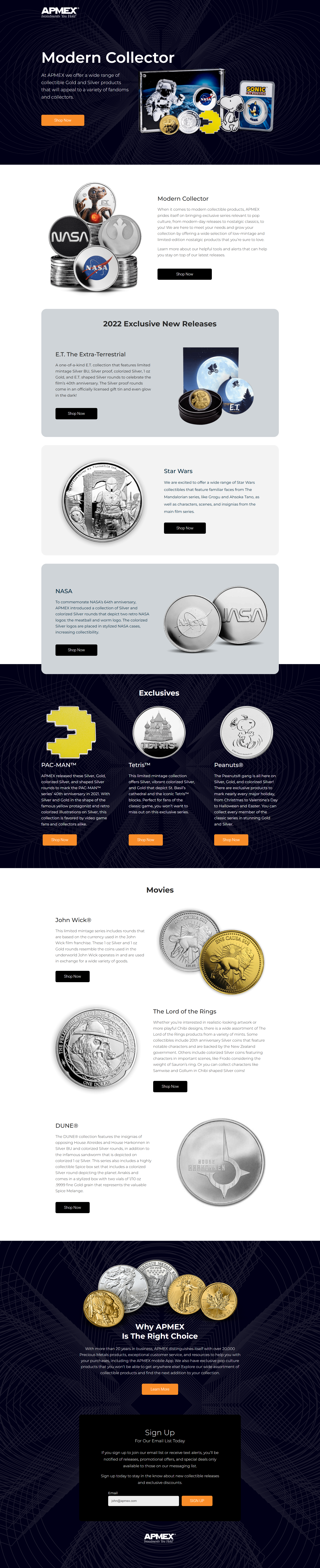 Apmex Modern Collector