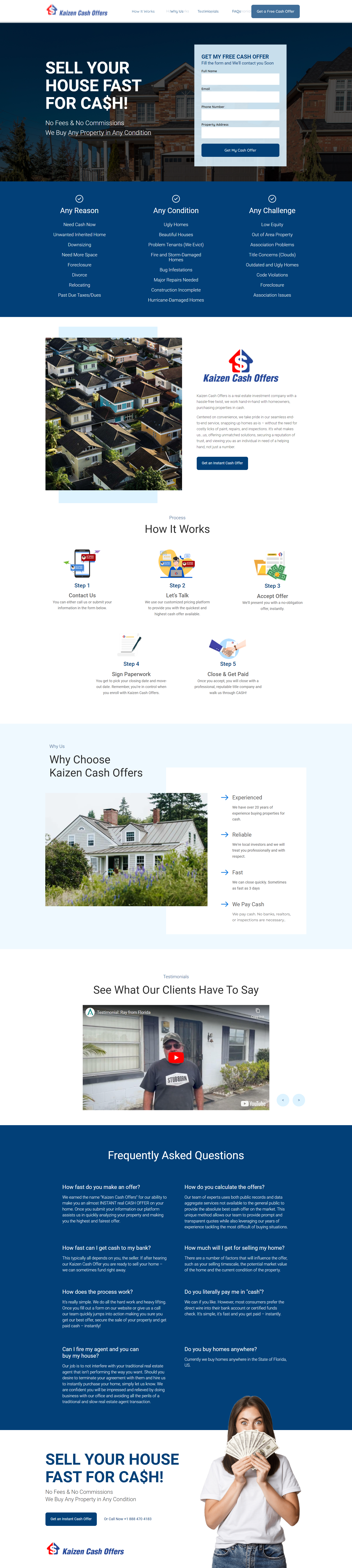 Kaizen Cash Offer